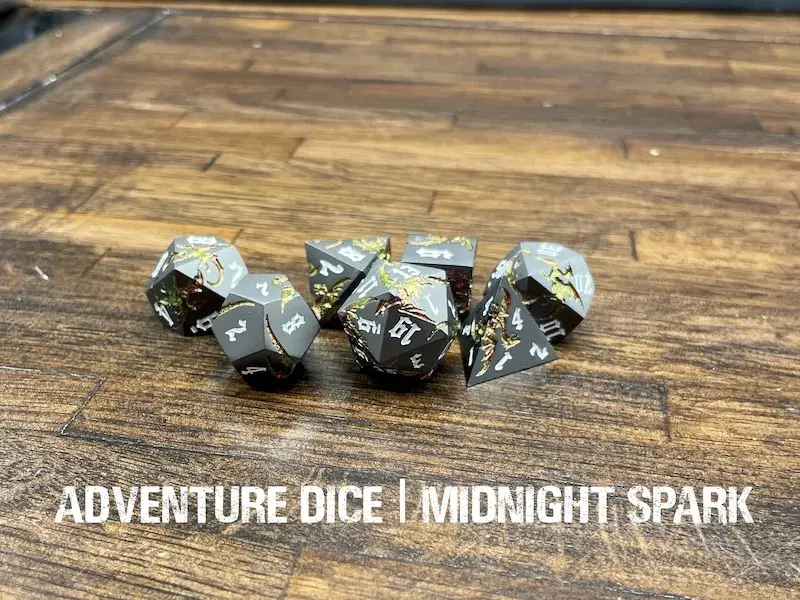 Metal RPG Set - Midnight Spark