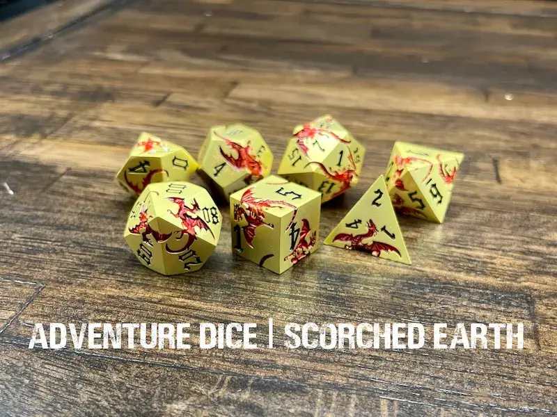 Metal RPG Set - Scorched Earth
