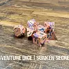 Metal RPG Dice Set - Sunken Secrets