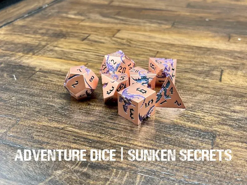 Metal RPG Set - Sunken Secrets