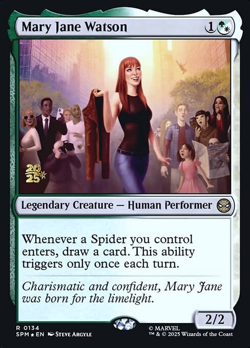 Mary Jane Watson - Foil - Prerelease Promo