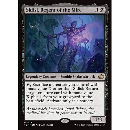 Sidisi, Regent of the Mire