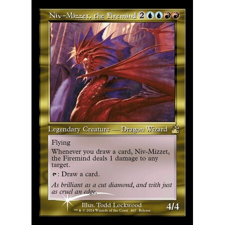 Niv-Mizzet, the Firemind - Foil - Release Promo
