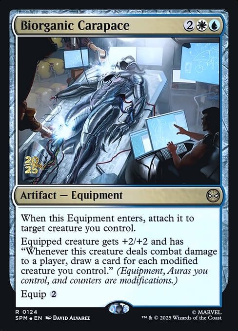 Biorganic Carapace - Foil - Prerelease Promo