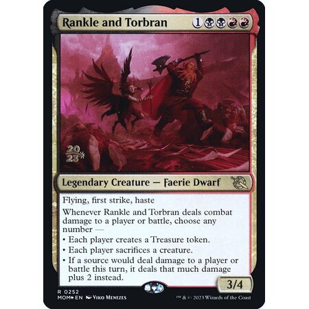 Rankle and Torbran - Foil - Prerelease Promo