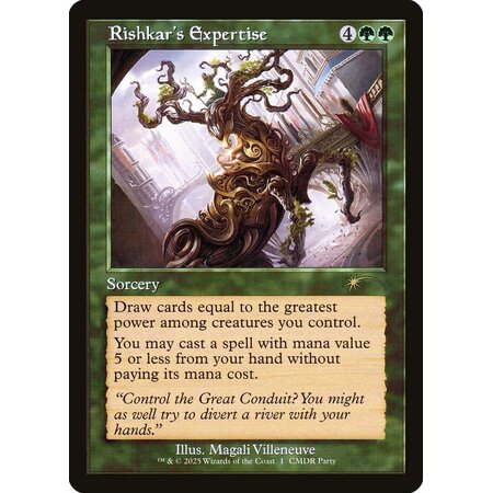 Rishkar's Expertise - Commander Party Promo