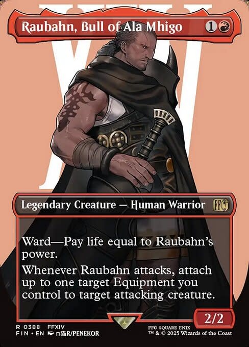 Raubahn, Bull of Ala Mhigo - Foil