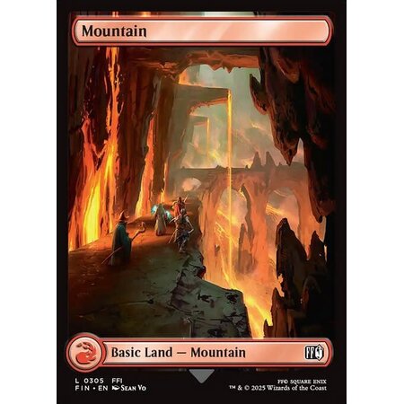 Mountain (305) - Full Art Foil