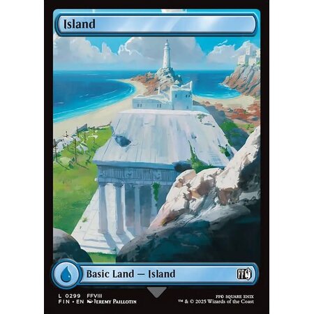 Island (299) - Full Art Foil
