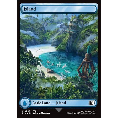 Island (298) - Full Art Foil