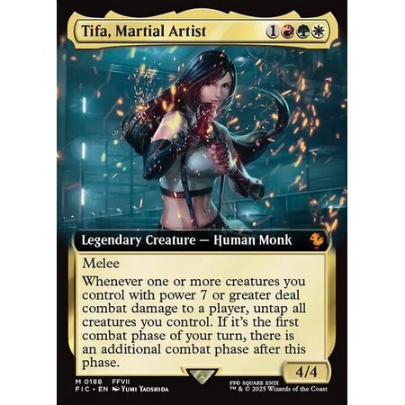 Tifa, Martial Artist - Foil
