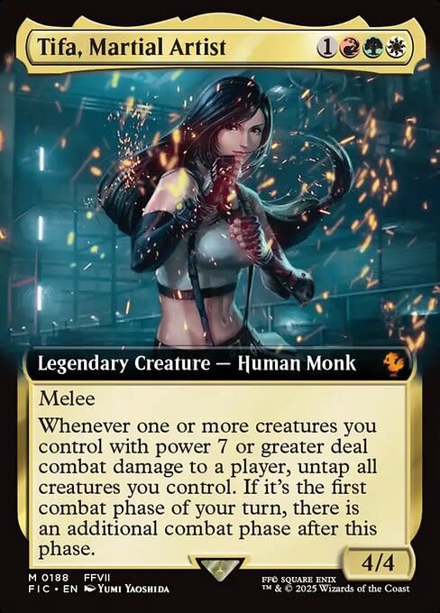 Tifa, Martial Artist - Foil