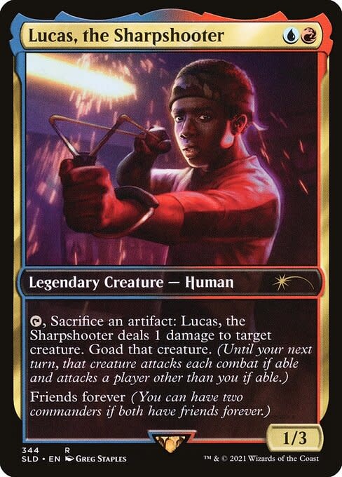 Lucas, the Sharpshooter - Foil