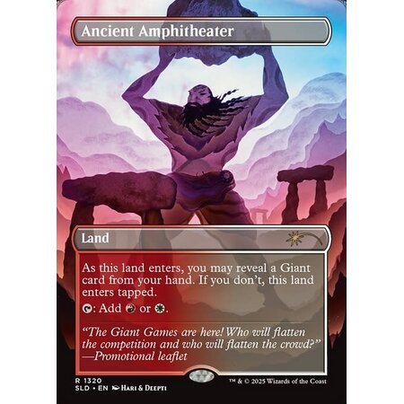 Ancient Amphitheater - Foil