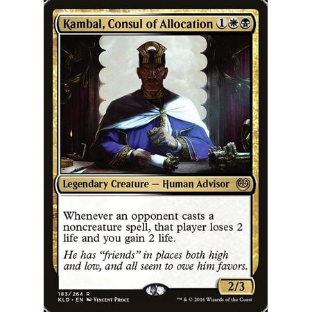 Kambal, Consul of Allocation (MP)