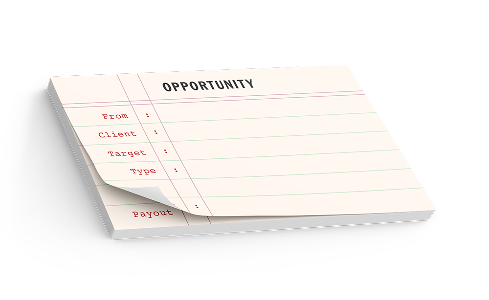 PREORDER - Blades '68 - Score Pad