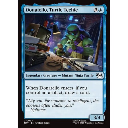 Donatello, Turtle Techie - Foil