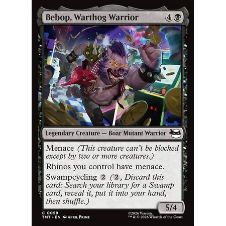 Bebop, Warthog Warrior - Foil