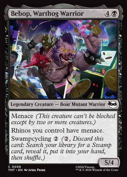 Bebop, Warthog Warrior - Foil