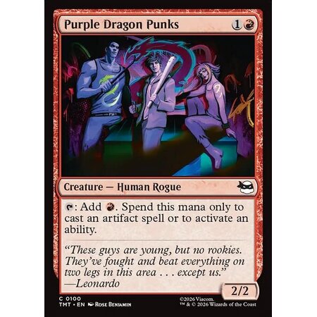 Purple Dragon Punks - Foil