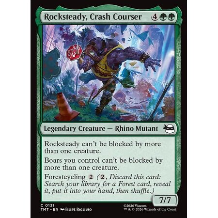 Rocksteady, Crash Courser - Foil