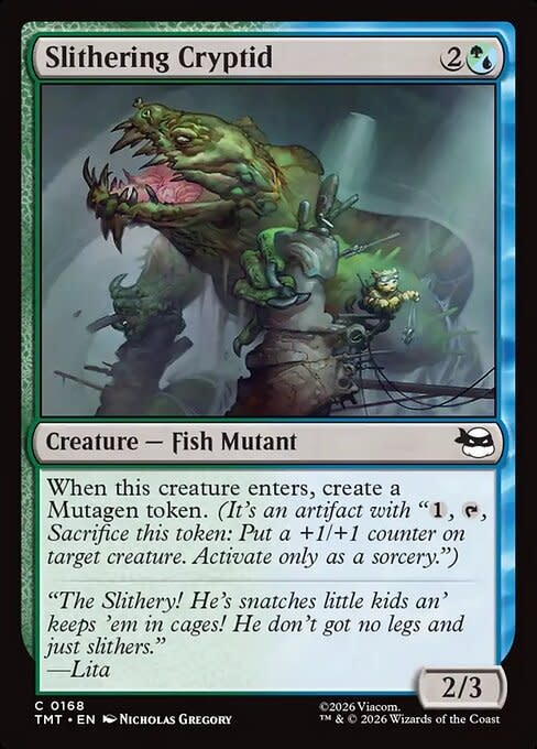 Slithering Cryptid - Foil
