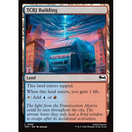 TCRI Building - Foil
