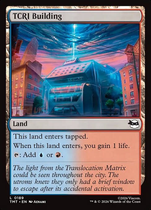 TCRI Building - Foil