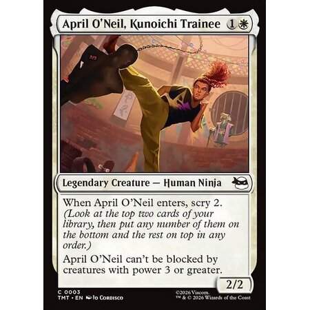 April O'Neil, Kunoichi Trainee - Foil