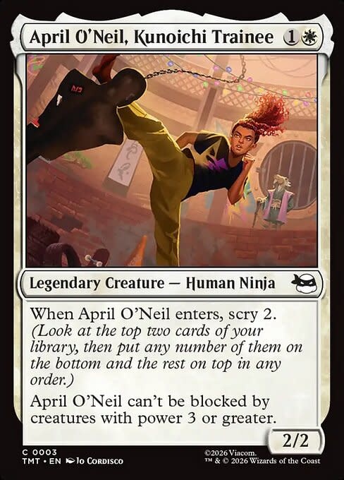 April O'Neil, Kunoichi Trainee - Foil