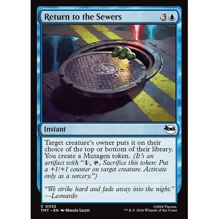 Return to the Sewers - Foil