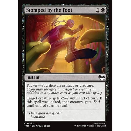 Stomped by the Foot - Foil