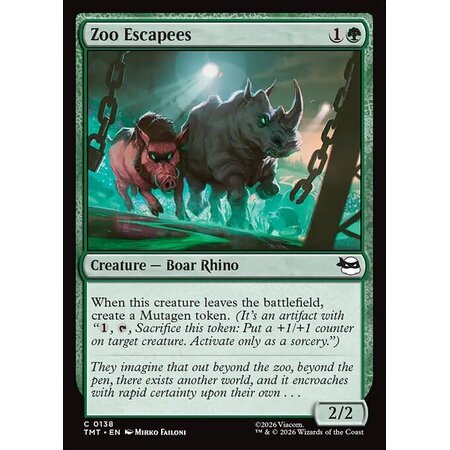 Zoo Escapees - Foil