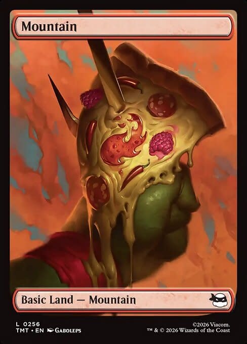 Mountain (256) Full Art - Foil