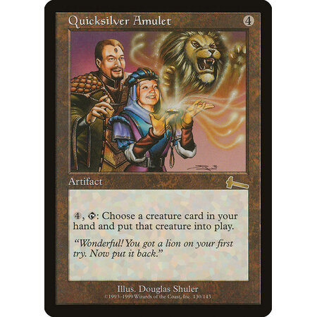 Quicksilver Amulet