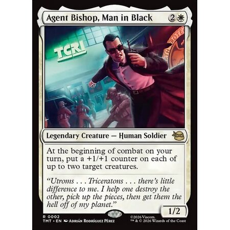 Agent Bishop, Man in Black - Foil