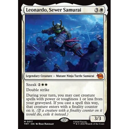 Leonardo, Sewer Samurai - Foil