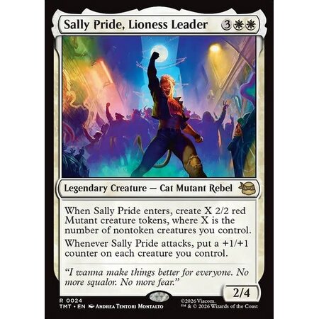 Sally Pride, Lioness Leader - Foil