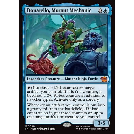 Donatello, Mutant Mechanic - Foil