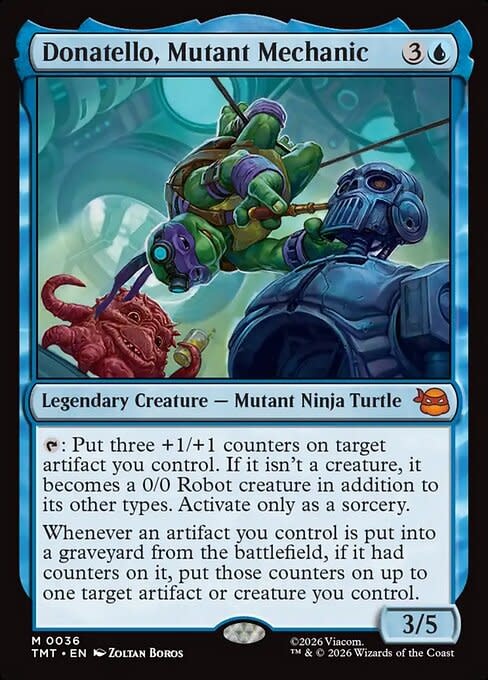 Donatello, Mutant Mechanic - Foil