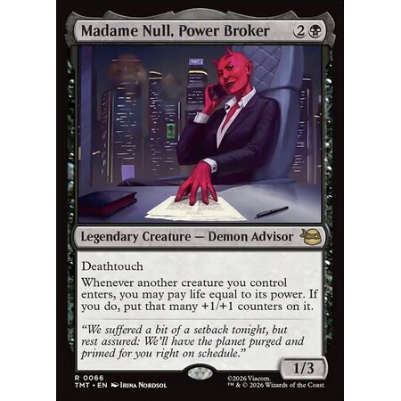 Madame Null, Power Broker - Foil
