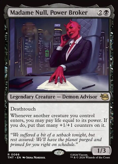 Madame Null, Power Broker - Foil