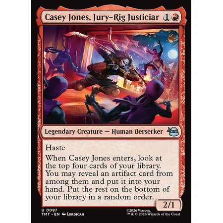 Casey Jones, Jury-Rig Justiciar - Foil