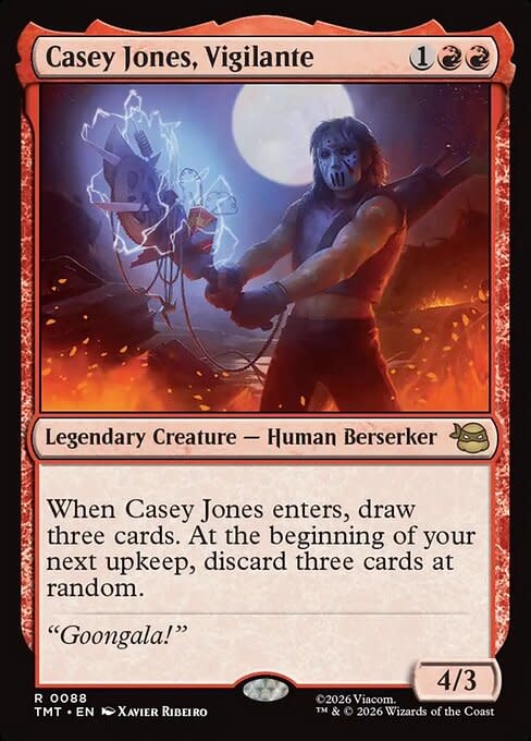 Casey Jones, Vigilante - Foil