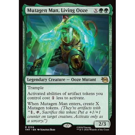 Mutagen Man, Living Ooze - Foil