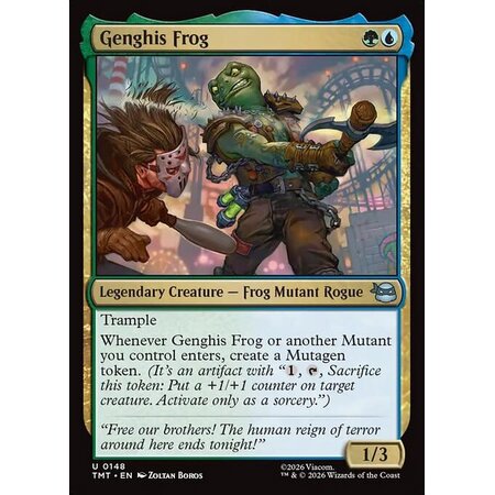 Genghis Frog - Foil
