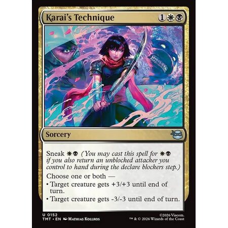 Karai's Technique - Foil