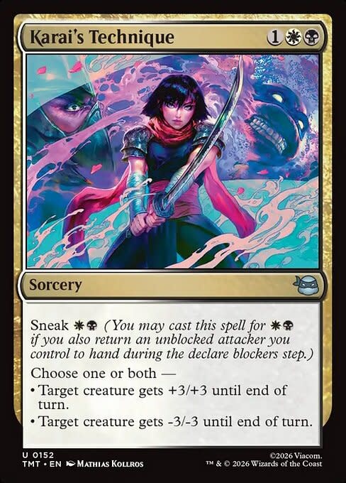 Karai's Technique - Foil