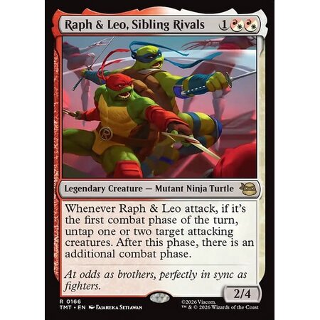 Raph & Leo, Sibling Rivals - Foil
