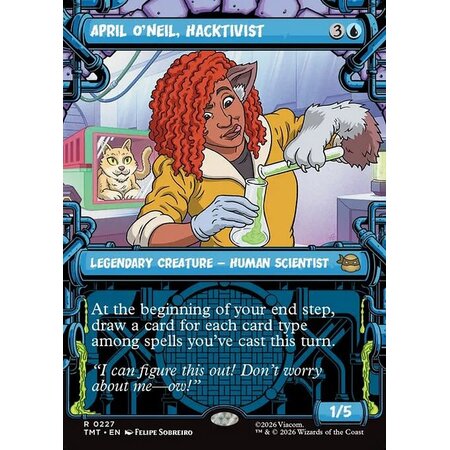 April O'Neil, Hacktivist - Foil